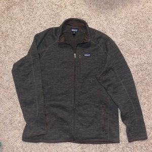 PATAGONIA reclaimed Men’s 3XL full zip fleece in brown
